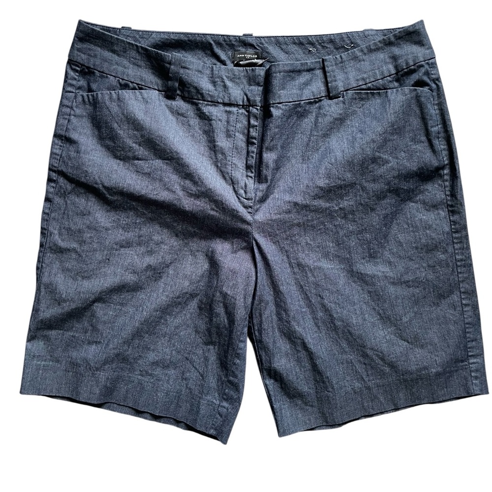 Ann Taylor Signature Chino’s Bermuda Shorts Size 14